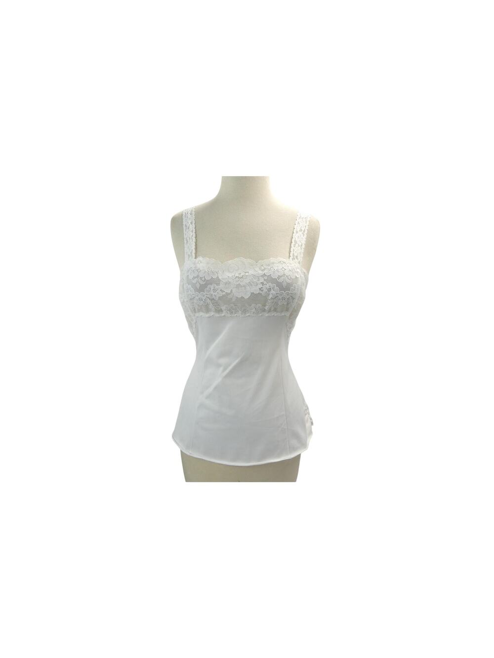 1950's White Lace Camisole